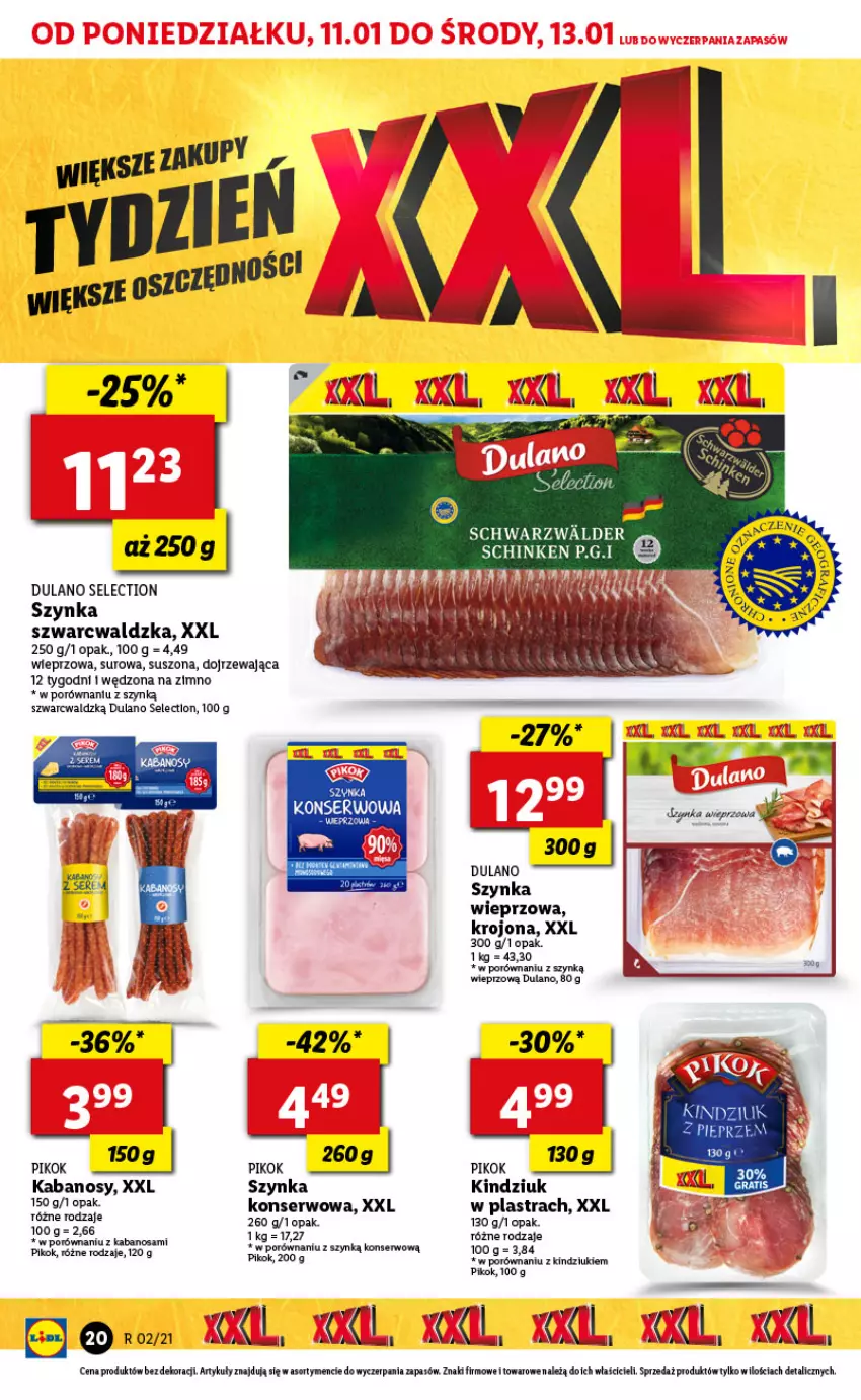 Gazetka promocyjna Lidl - GAZETKA - ważna 11.01 do 13.01.2021 - strona 20