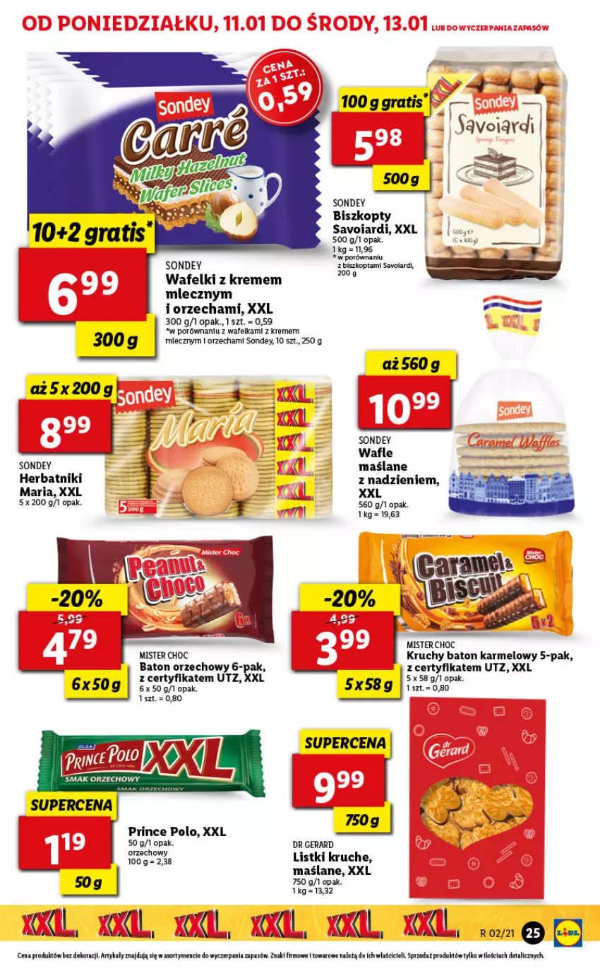 Gazetka promocyjna Lidl - GAZETKA - ważna 11.01 do 13.01.2021 - strona 25