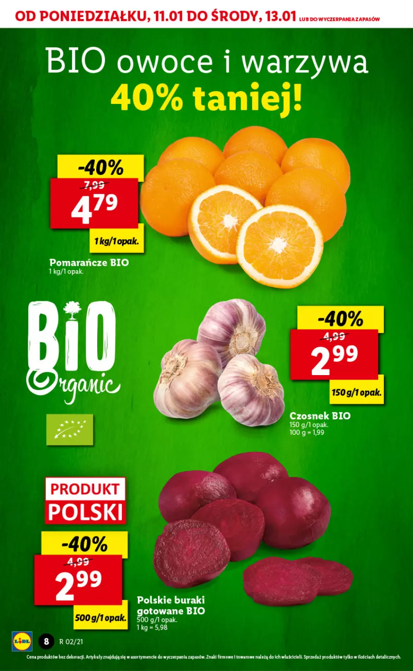 Gazetka promocyjna Lidl - GAZETKA - ważna 11.01 do 13.01.2021 - strona 8