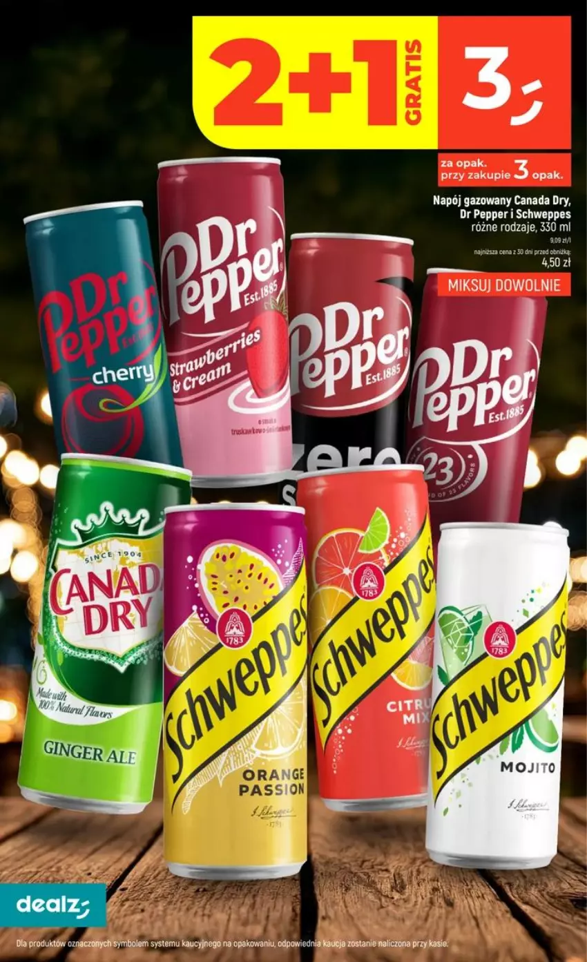 Gazetka promocyjna Dealz - NOWA GAZETKA - ważna 22.10 do 28.10.2026 - strona 26 - produkty: Fa, Napój, Napój gazowany, Schweppes