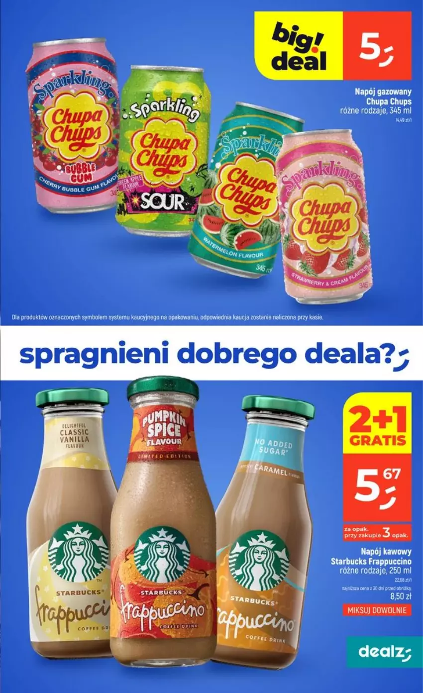 Gazetka promocyjna Dealz - NOWA GAZETKA - ważna 22.10 do 28.10.2026 - strona 27 - produkty: Chupa Chups, Napój, Napój gazowany