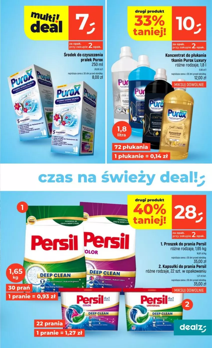 Gazetka promocyjna Dealz - NOWA GAZETKA - ważna 22.10 do 28.10.2026 - strona 31 - produkty: HP, Kapsułki do prania, Persil, Proszek do prania, Pur