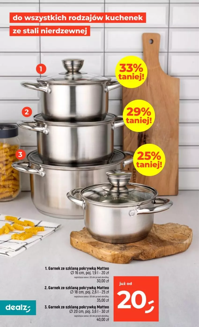 Gazetka promocyjna Dealz - NOWA GAZETKA - ważna 22.10 do 28.10.2026 - strona 42 - produkty: Garnek