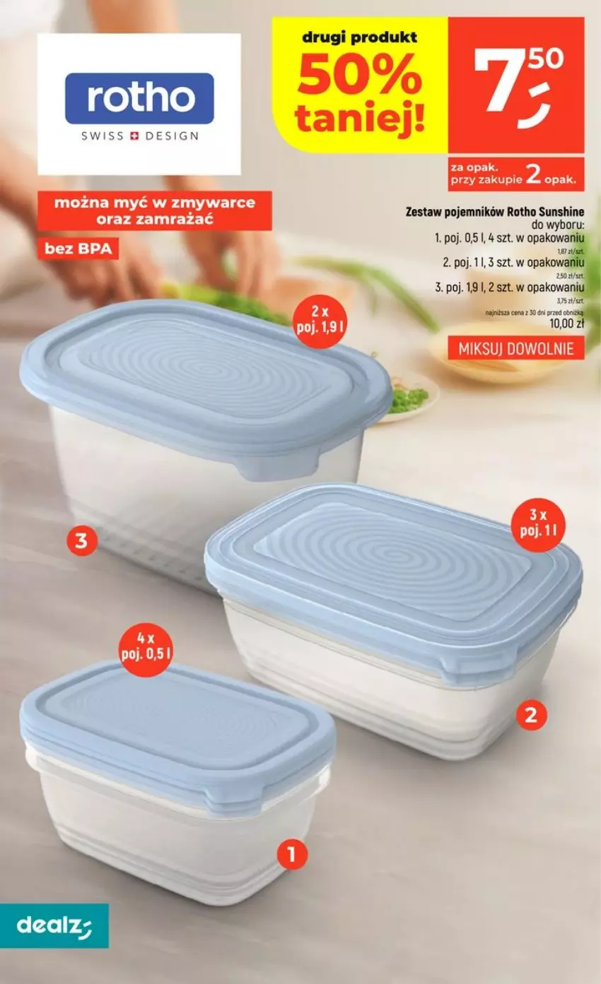 Gazetka promocyjna Dealz - NOWA GAZETKA - ważna 22.10 do 28.10.2026 - strona 46 - produkty: Pojemnik