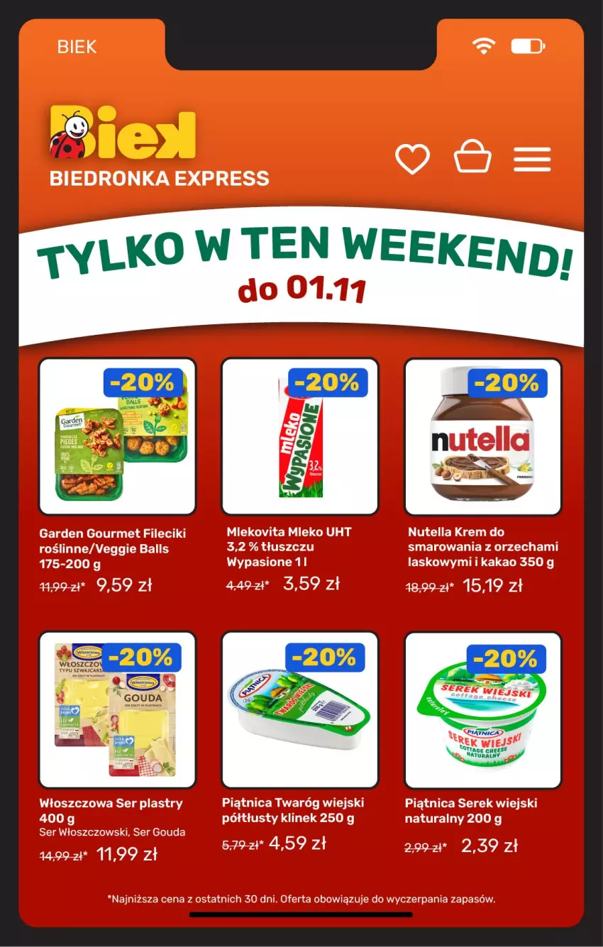 Gazetka promocyjna Biedronka - BIEK - ważna 30.10 do 06.11.2026 - strona 20 - produkty: Cars
