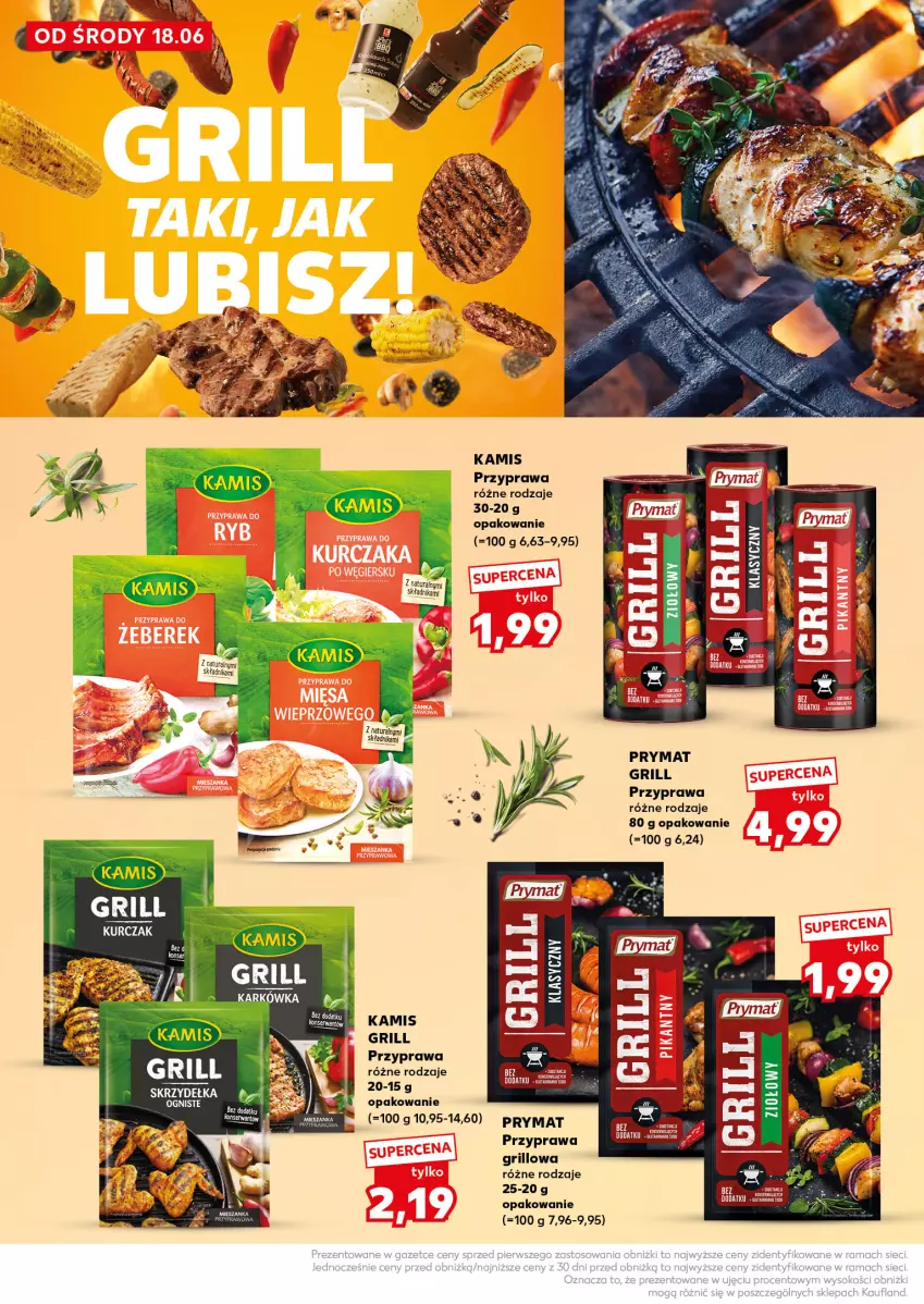 Gazetka promocyjna Kaufland - Kaufland - ważna 18.06 do 25.06.2025 - strona 10 - produkty: Grill, Kamis, Kurczak, Prymat