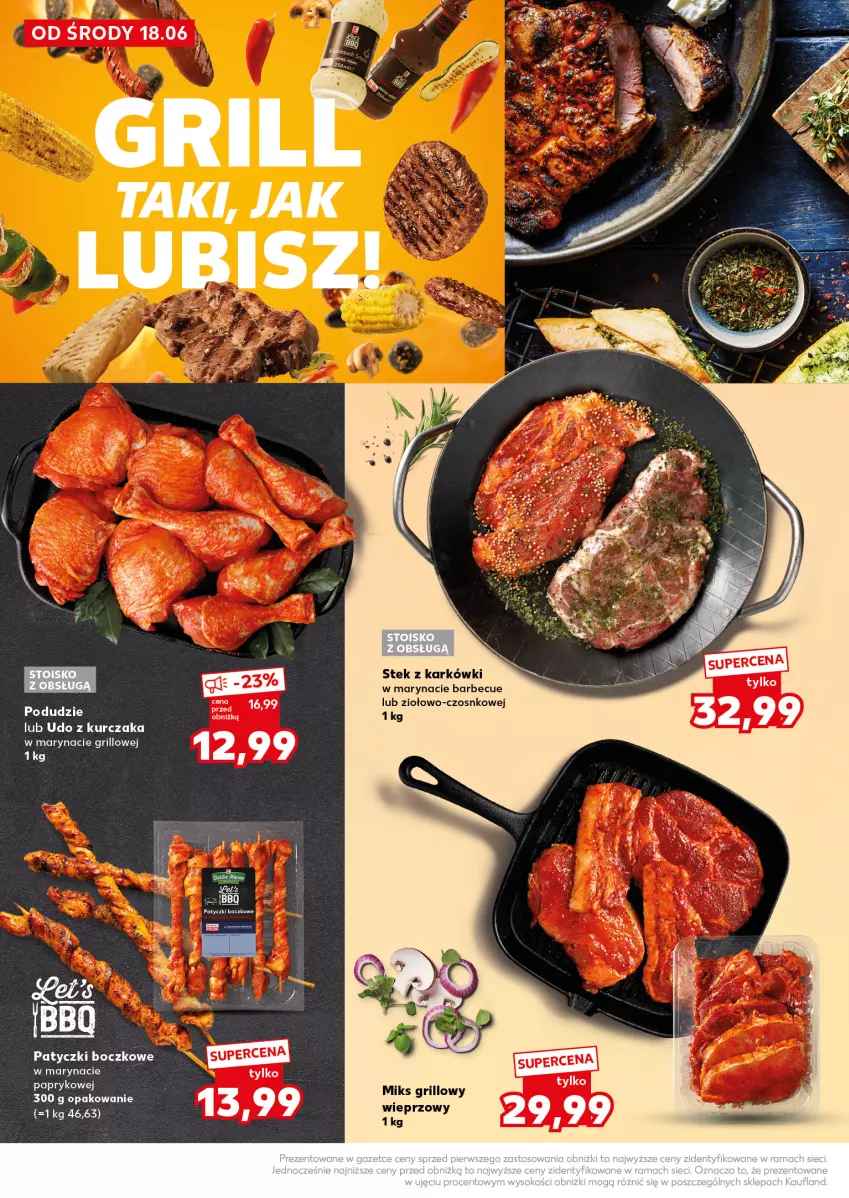 Gazetka promocyjna Kaufland - Kaufland - ważna 18.06 do 25.06.2025 - strona 2 - produkty: Grill, Kurczak, Stek, Udo z kurczaka