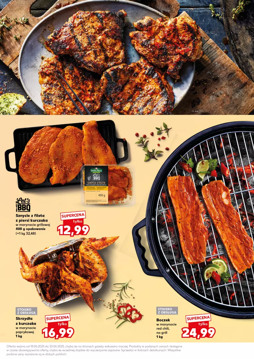 Gazetka promocyjna Kaufland - Kaufland - ważna 18.06 do 25.06.2025 - strona 3 - produkty: Boczek, Grill, Kurczak