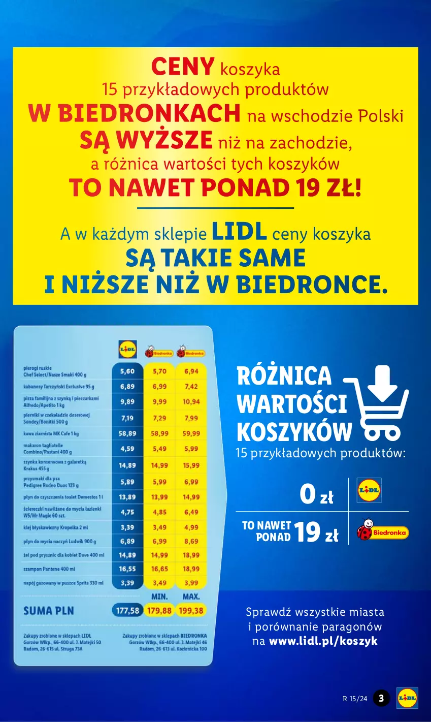 Gazetka promocyjna Lidl - GAZETKA - ważna 08.04 do 10.04.2024 - strona 3 - produkty: Kosz, Por