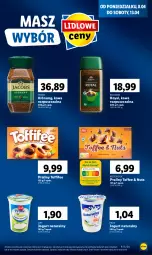 Gazetka promocyjna Lidl - GAZETKA - Gazetka - ważna od 10.04 do 10.04.2024 - strona 49 - produkty: Jogurt naturalny, Kawa rozpuszczalna, Zott, Bell, Jogurt, Praliny, Kawa, Wazon, Pilos, Toffifee, Bella, Jacobs