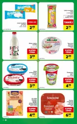 Gazetka promocyjna Carrefour - Gazetka Express w SUMIE ekspresowe zakupy - Gazetka - ważna od 03.08 do 03.08.2026 - strona 2 - produkty: Sok, Ser, Szynka wieprzowa, Piątnica, Sokołów, Zott, Big Milk, Cars, Lody, Szynka, Serek, Edam, Gouda, Mleko, Fa