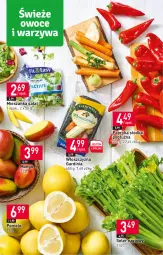 Gazetka promocyjna Stokrotka - Supermarket - Gazetka - ważna od 01.02 do 01.02.2023 - strona 3 - produkty: Papryka słodka, Papryka, Sałat, Pomelo, Seler naciowy, Mieszanka sałat, Mango