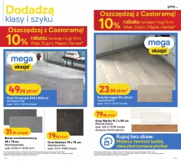 Gazetka promocyjna Castorama - Gazetka Castorama - Gazetka - ważna od 29.08 do 29.08.2021 - strona 8 - produkty: Glazura, Rama, Klej, Astor, Gres, Lazur
