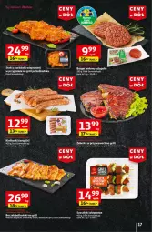 Gazetka promocyjna Auchan - Gazetka CENY W DÓŁ Hipermarket Auchan - Gazetka - ważna od 10.07 do 10.07.2024 - strona 19 - produkty: Stek, Burger, Boczek, Grill