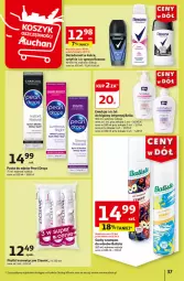 Gazetka promocyjna Auchan - Gazetka CENY W DÓŁ Hipermarket Auchan - Gazetka - ważna od 10.07 do 10.07.2024 - strona 39 - produkty: Emulsja, Por, Rexona, Bell, Dezodorant, Pasta do zębów, Cleanic, Płatki kosmetyczne, Szampon, Bella, Suchy szampon, Batiste, Hades, Fa