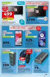 Gazetka promocyjna Auchan - Gazetka CENY W DÓŁ Hipermarket Auchan - Gazetka - ważna od 10.07 do 10.07.2024 - strona 53 - produkty: LED TV, Por, Gry, Acer, Amol, Motorola, Telefon, Głośnik, Kawa, Kosz, Smartwatch, Sport, HD ready, Krokomierz, Bateria, Powerbank, Gala, Manta, PLATINET, Smartfon, LG