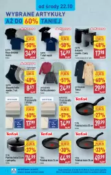 Gazetka promocyjna Aldi - Artykuły przemysłowe i tekstylia - Gazetka - ważna od 25.10 do 25.10.2025 - strona 6 - produkty: Ser, Kurtka, Karp, T-shirt, Prześcieradło, Dres, Tefal, Trencz, Patelnia, Bluza, Bluza dresowa, Bokserki, Fa