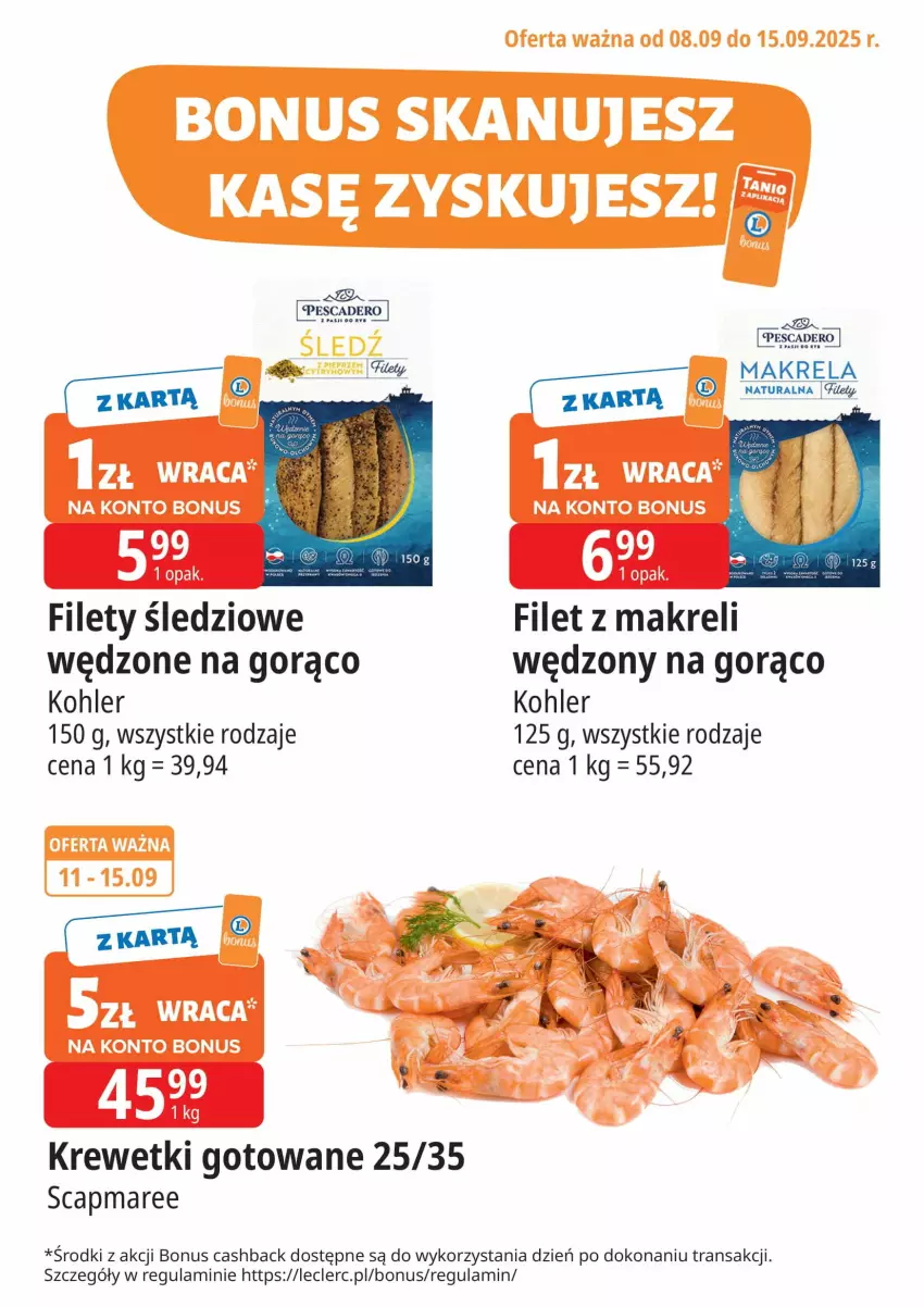 Gazetka promocyjna E Leclerc - ważna 08.09 do 19.09.2025 - strona 1