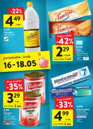 Gazetka promocyjna Intermarche - Gazetka - ważna od 18.05 do 18.05.2022 - strona 39 - produkty: Pasta do zębów, Wafle, Schweppes, Pudliszki, Pomidory, Blend-a-Med, Fa