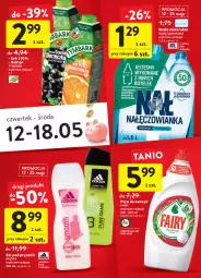 Gazetka promocyjna Intermarche - Gazetka - ważna od 18.05 do 18.05.2022 - strona 7 - produkty: Nałęczowianka, Sok, Adidas, Tymbark, Fairy, Woda mineralna, Woda, Nektar, Fa