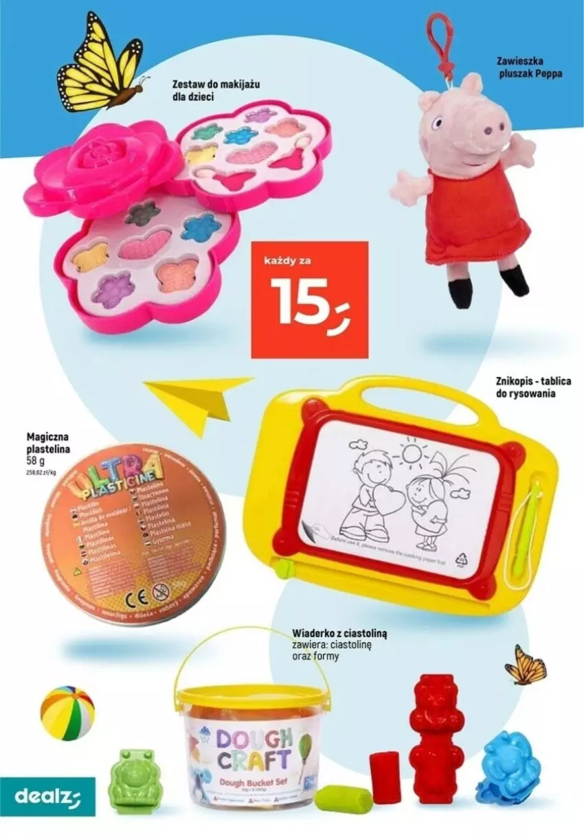 Gazetka promocyjna Dealz - ważna 29.05 do 05.06.2024 - strona 12 - produkty: Dzieci, Makijaż, Plastelina, Znikopis