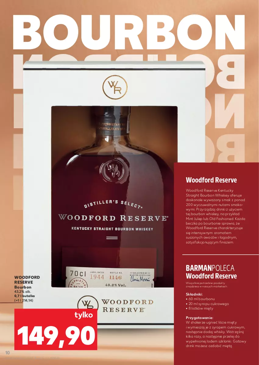 Gazetka promocyjna Kaufland - Barek Kauflandu - ważna 25.06 do 08.07.2026 - strona 10 - produkty: Bourbon, Fa, Lanki, Ser, Syrop, Whiskey, Whisky