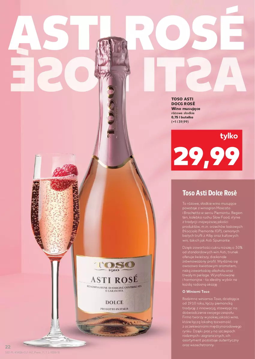 Gazetka promocyjna Kaufland - Barek Kauflandu - ważna 25.06 do 08.07.2026 - strona 22 - produkty: Gra, Monte, Mus, Puma, Ser, Sok, Wino, Wino musujące