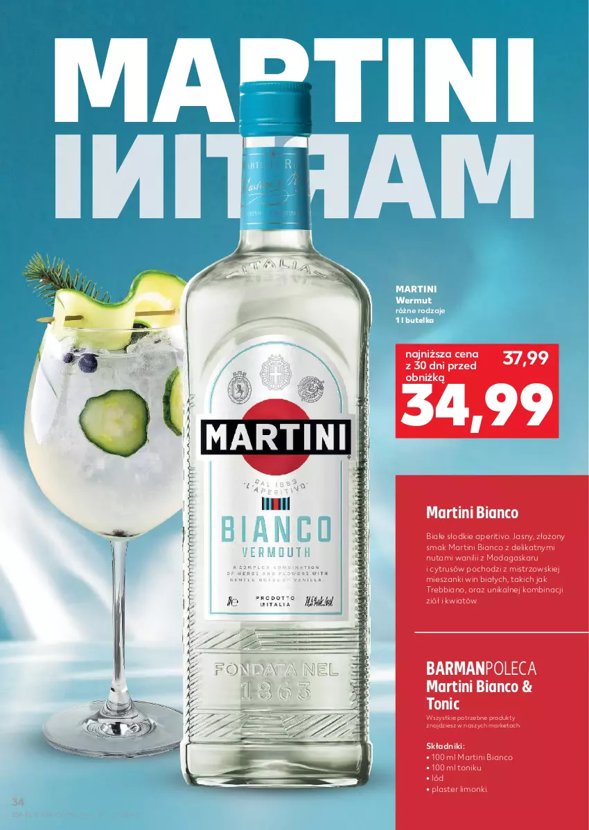 Gazetka promocyjna Kaufland - Barek Kauflandu - ważna 25.06 do 08.07.2026 - strona 34 - produkty: Martini, Tonik