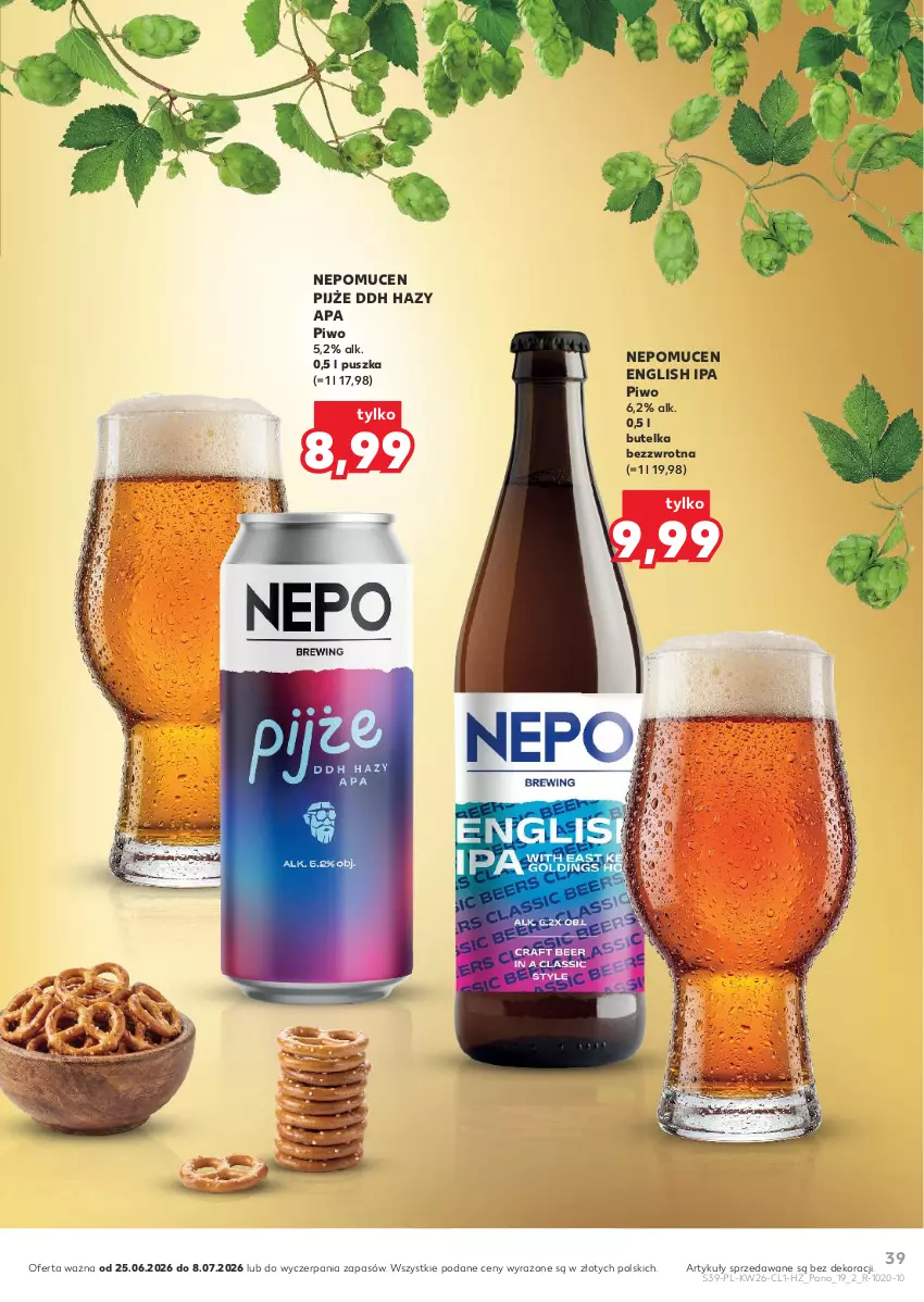 Gazetka promocyjna Kaufland - Barek Kauflandu - ważna 25.06 do 08.07.2026 - strona 39 - produkty: Piwo
