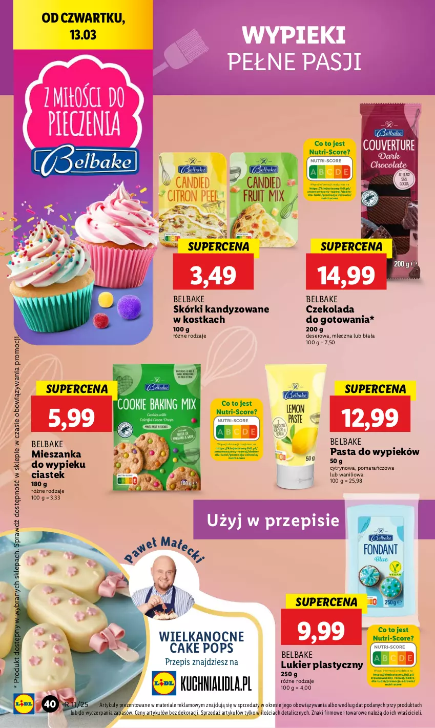 Gazetka promocyjna Lidl - GAZETKA - ważna 13.03 do 15.03.2025 - strona 48 - produkty: Czekolada, Deser, Ser, Stek