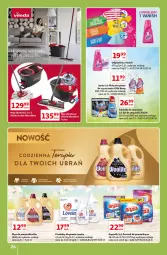 Gazetka promocyjna Auchan - Znane lubiane Marki Hipermarkety - Gazetka - ważna od 06.04 do 06.04.2022 - strona 24 - produkty: Płyn do prania, Mop, Finish, Lovela, Tablet, Proszek do prania, Cillit Bang, Odplamiacz, Vileda, Woolite, Vanish, Zmywarki, Bryza, Tabletki do zmywarki