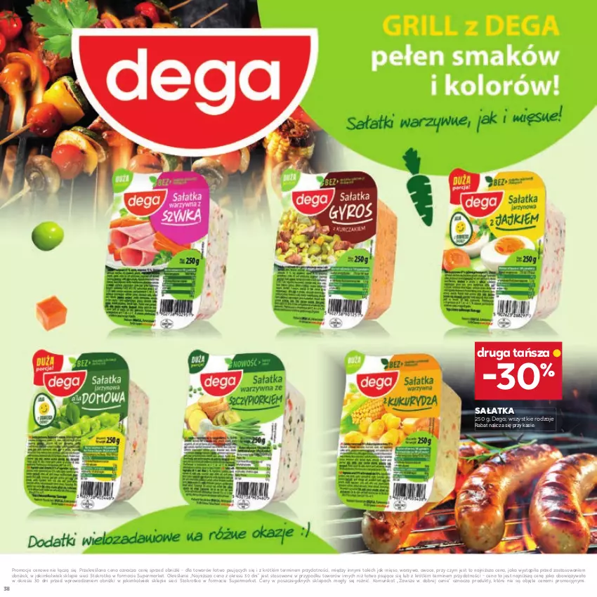 Gazetka promocyjna Stokrotka - Czas na Grill - ważna 29.04 do 14.05.2025 - strona 38 - produkty: Dega, Mięso, Owoce, Sałat, Sałatka, Warzywa
