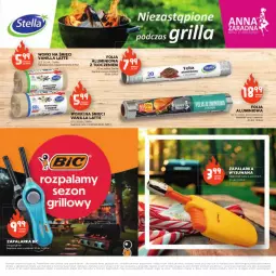 Gazetka promocyjna Stokrotka - Czas na Grill - Gazetka - ważna od 14.05 do 14.05.2025 - strona 13 - produkty: Warzywa, BIC, Worki na śmieci, Zapalarka, Worki na śmiec, Owoce, Mięso, Folia aluminiowa