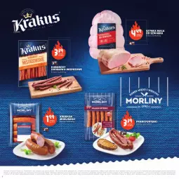 Gazetka promocyjna Stokrotka - Czas na Grill - Gazetka - ważna od 14.05 do 14.05.2025 - strona 2 - produkty: Krakus, Warzywa, Gra, Szynka, Morliny, Frankfurterki, Owoce, Kabanos, Szynka biała, Kiełbasa, Mięso