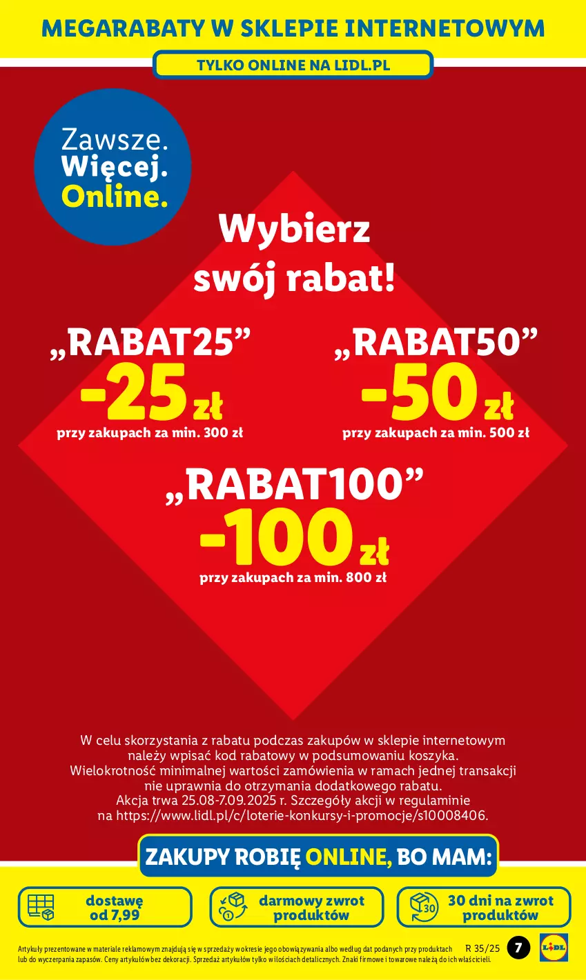 Gazetka promocyjna Lidl - GAZETKA - ważna 25.08 do 30.08.2025 - strona 7 - produkty: Kosz, Rama, Tran