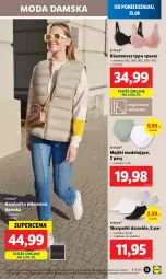 Gazetka promocyjna Lidl - GAZETKA - Gazetka - ważna od 30.08 do 30.08.2025 - strona 15 - produkty: Acer, Majtki, Biustonosz, Karp, Skarpetki, Kamizelka, Moda
