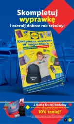 Gazetka promocyjna Lidl - GAZETKA - Gazetka - ważna od 30.08 do 30.08.2025 - strona 17 - produkty: Piórnik, Plecak, Obuwie, Dzieci