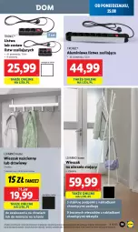 Gazetka promocyjna Lidl - GAZETKA - Gazetka - ważna od 30.08 do 30.08.2025 - strona 19 - produkty: Ubrania, Ivar, Wieszak, Drzwi, Listwa