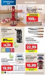 Gazetka promocyjna Lidl - GAZETKA - Gazetka - ważna od 30.08 do 30.08.2025 - strona 24 - produkty: Silvercrest, Por, Noż, Ivar, Blender ręczny, Blender, Nóż uniwersalny, Rozdrabniacz, Kuchnia, Pojemnik, Uchwyty