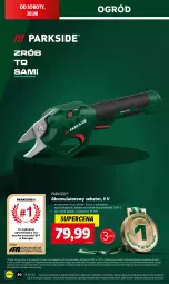 Gazetka promocyjna Lidl - GAZETKA - Gazetka - ważna od 30.08 do 30.08.2025 - strona 40 - produkty: Parkside, Przewód, Sekator, Monitor, Komputer, Ogród, Akumulator
