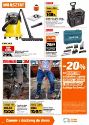 Gazetka promocyjna Obi - Gazetka OBI - Gazetka - ważna od 21.10 do 21.10.2025 - strona 10 - produkty: Piec, Odkurzacz, Top, Ser, Kärcher, Walizka, Makita, Spodnie, Fa