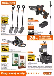 Gazetka promocyjna Obi - Gazetka OBI - Gazetka - ważna od 21.10 do 21.10.2025 - strona 11 - produkty: Teleskop, Gra, Rozdrabniacz, Fiskars, Warka, Akumulator
