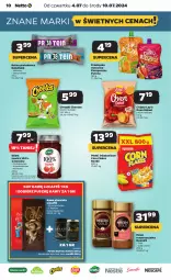 Gazetka promocyjna Netto - Od Czwartku - Gazetka - ważna od 10.07 do 10.07.2024 - strona 10 - produkty: Nescafé, Cheetos, Corn flakes, Kawa rozpuszczalna, Pur, Kawa ziarnista, Chipsy, Kawa, Chrupki, Dżem, Baton, Danio, Kakao, Lay’s, Nestlé, Bakalland