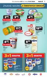 Gazetka promocyjna Netto - Od Czwartku - Gazetka - ważna od 10.07 do 10.07.2024 - strona 7 - produkty: Rycki Edam, Ser, Gra, Twaróg, Jogurt owocowy, Piątnica, Zott, Bell, Jogurt, Président, Napój roślinny, Twaróg delikatny, Rolada Ustrzycka, Serek, Edam, Rolada, Bella, Deser, Aksam, Twój Smak, Alpro, Jogobella, Mango, Napój, Monte