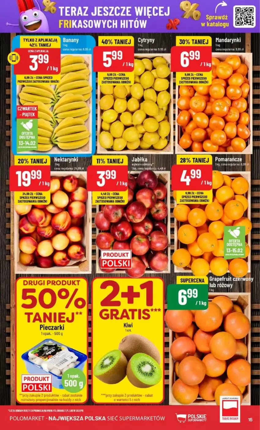 Gazetka promocyjna PoloMarket - ważna 12.02 do 18.02.2025 - strona 7 - produkty: Gra, Jabłka, Kiwi