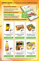 Gazetka promocyjna Stokrotka - Supermarket - Gazetka - ważna od 31.08 do 31.08.2022 - strona 13 - produkty: Tchibo, Sok, Kaktus, Kawa mielona, Kawa, Lody, Sok jabłkowy, Ręcznik, Rolki, Toffifee, Tchibo Family, Foxy, Hortex, HP, Fa