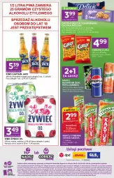 Gazetka promocyjna Stokrotka - Stokrotka Express - Gazetka - ważna od 26.06 do 26.06.2024 - strona 3 - produkty: Piwo, Ciastka, Warzywa, Gin, Kaktus, Mirinda, Chrupki, LANA, Pepsi, Tymbark, Delicje, Owoce, Napój, Captain Jack, Mięta, Fa