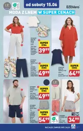 Gazetka promocyjna Aldi - Artykuły przemysłowe i tekstylia - Gazetka - ważna od 15.06 do 15.06.2024 - strona 7 - produkty: Szorty, Bermudy, Kosz, Koszula, Moda, Spodnie, Sukienka, Fa