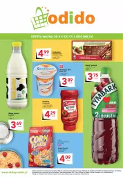Gazetka promocyjna Odido - Super Oferty! - Gazetka - ważna od 17.11 do 17.11.2022 - strona 1 - produkty: Ketchup, Ser, Czekolada mleczna, Czekolada, Tymbark, Syrop, Pudliszki, Napój, Mleko