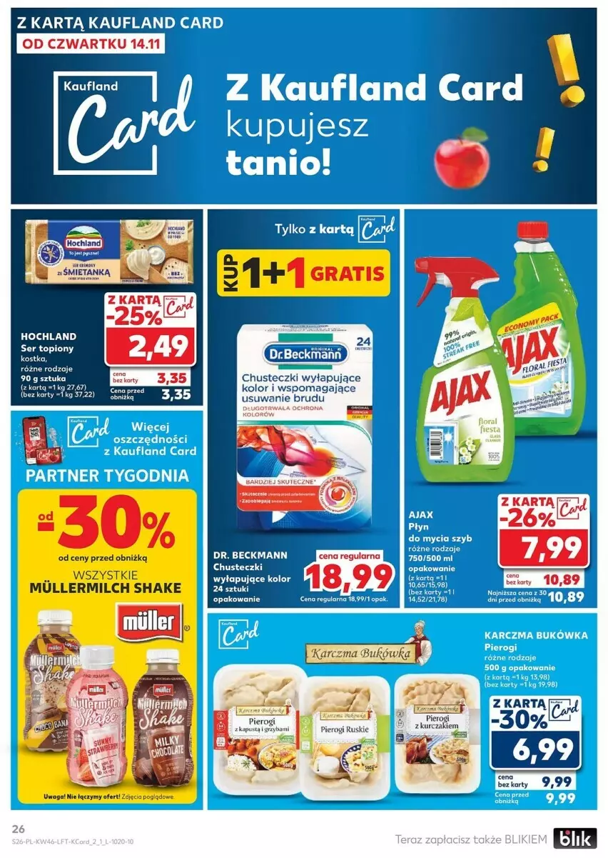 Gazetka promocyjna Kaufland - ważna 14.11 do 20.11.2024 - strona 19 - produkty: Chusteczki, Pierogi